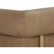 Bromley Rustic Oak / Ludlow Sesame Leather Sofa